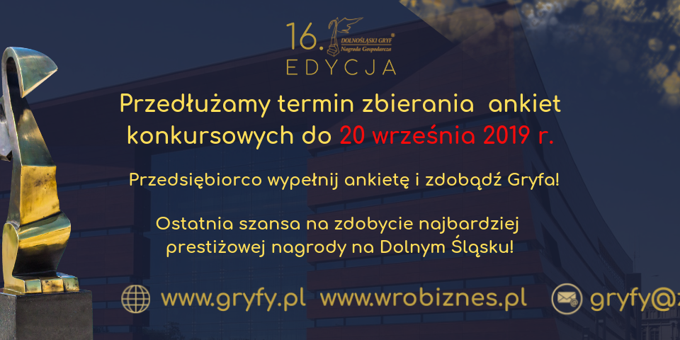 Przedłużenie konkursu 2019